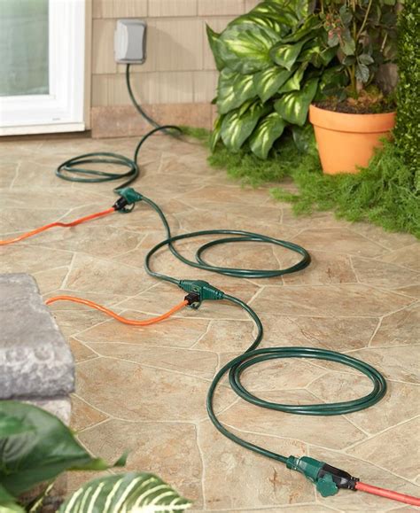 running an extension cord outside